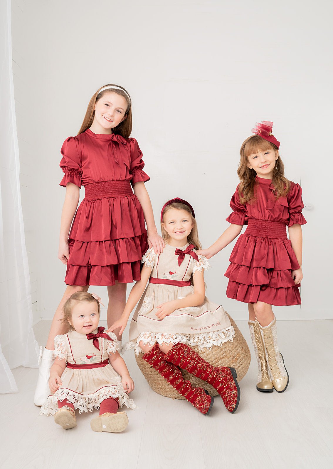 Always By Your Side Cranberry Satin Simplicity Dress - Evie's Closet Clothing