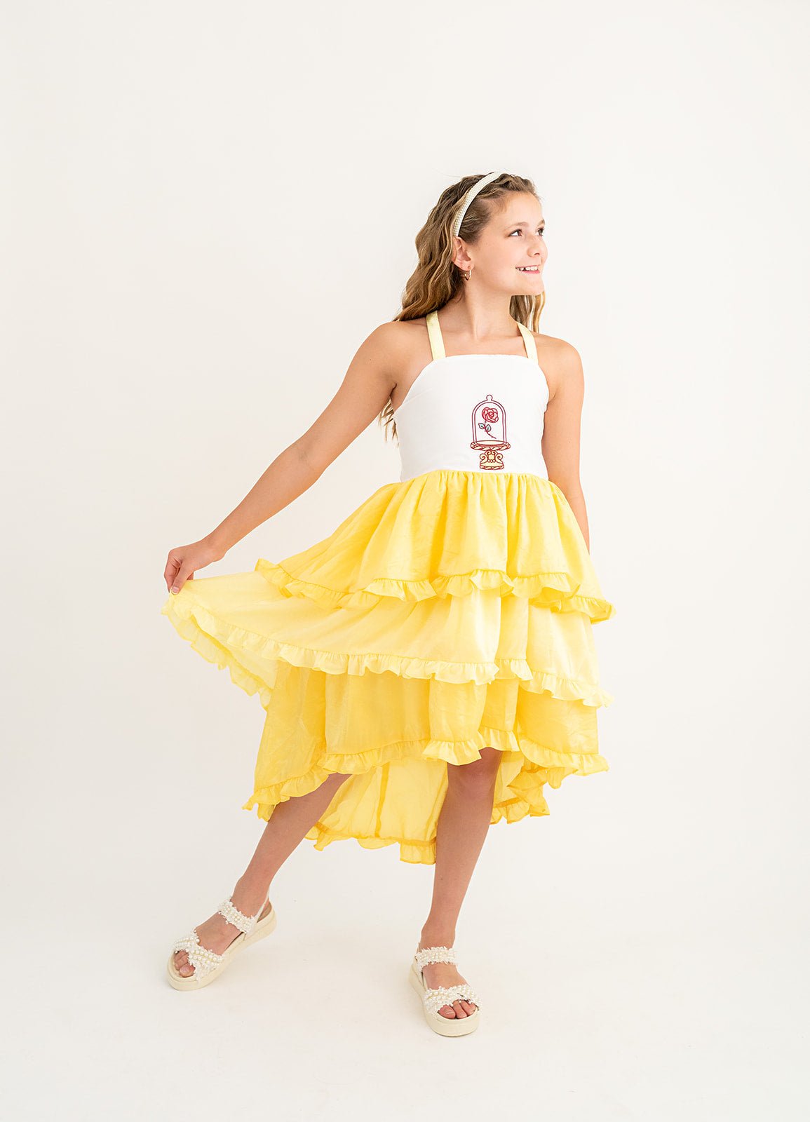 Enchanted Rose Hi-Low Dress - Evie's Closet Clothing