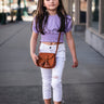 Girl on the Go Lavender Puff Sleeve Meet and Greet Smocked Waist Shirt - Evie's Closet Clothing