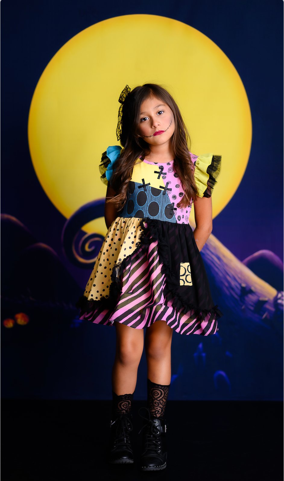 Pumpkin Queen Printed Dreamer Dress - Evie's Closet Clothing