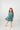 Wintergreen Seafoam Velvet Simplicity Dress - Evie's Closet Clothing
