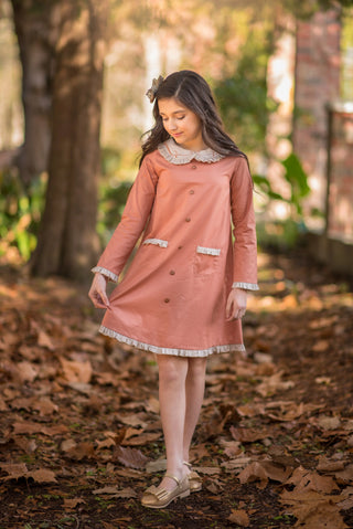 Perfectly Pumpkin Spice Shift Dress Evie's Closet Clothing