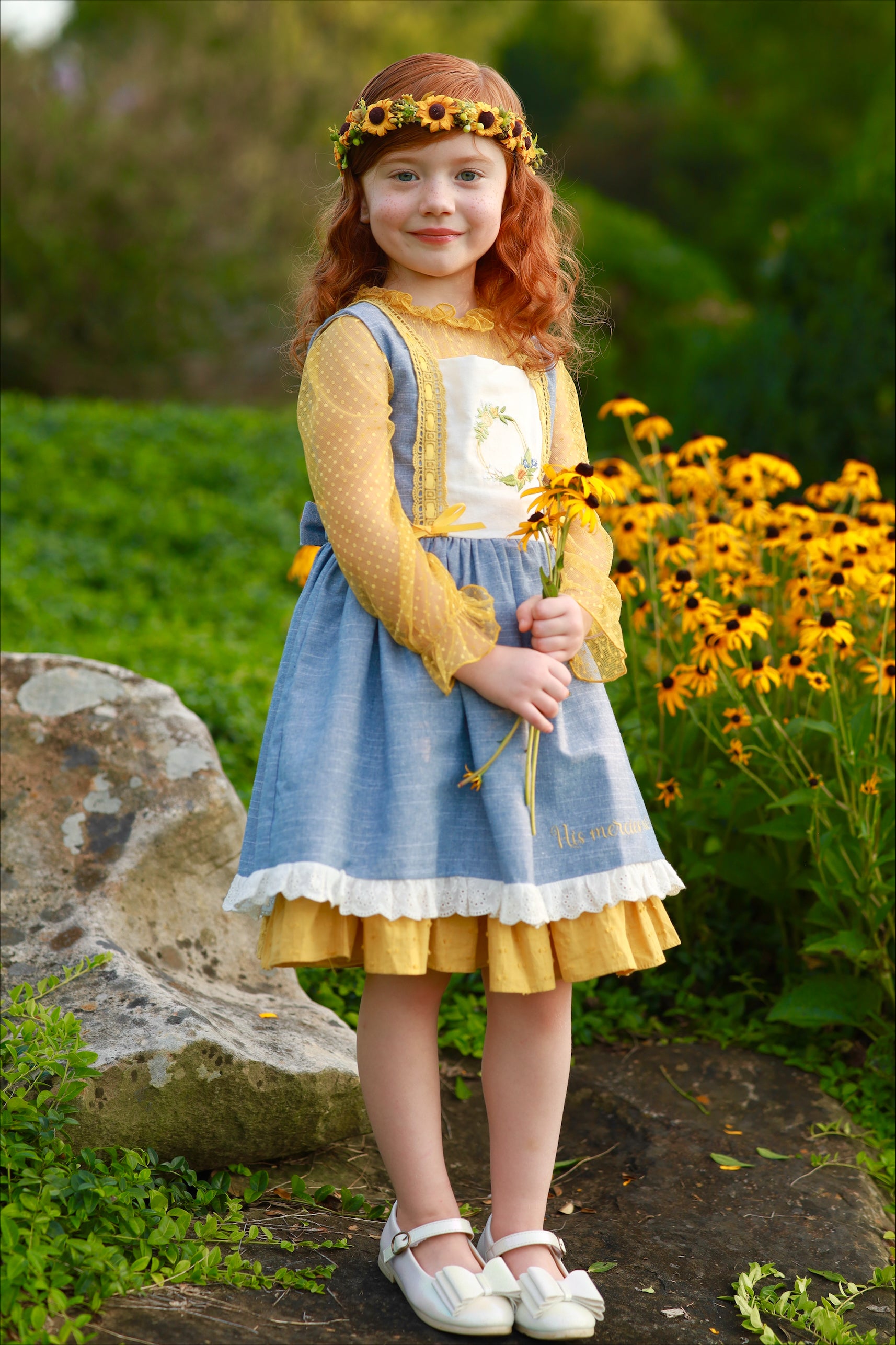 Vintage Sunflower Dress - Evie's Closet Clothing