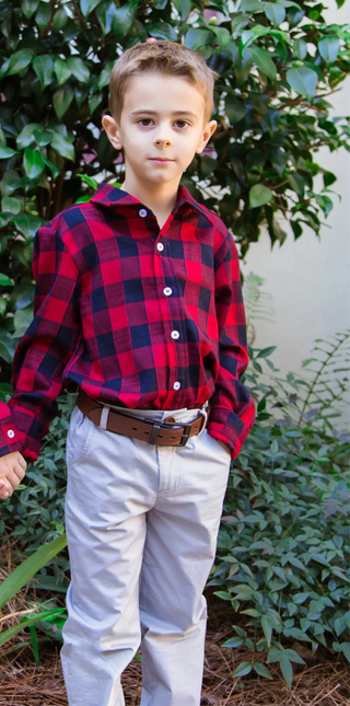 Essential Buffalo Plaid Shirt My Three Sons