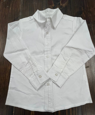 Essential White Collared Shirt My Three Sons