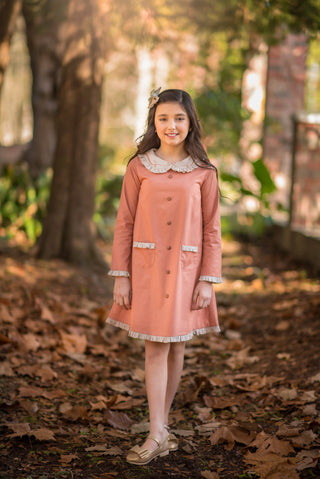 Perfectly Pumpkin Spice Shift Dress Evie's Closet Clothing