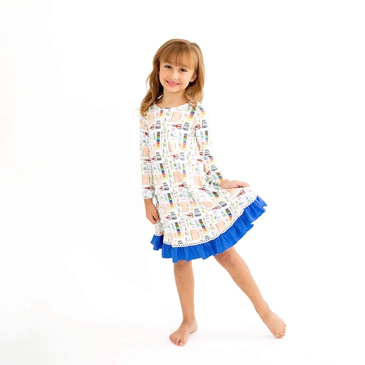 SCHOOL SUPPLIES GOWN - Evie's Closet Clothing