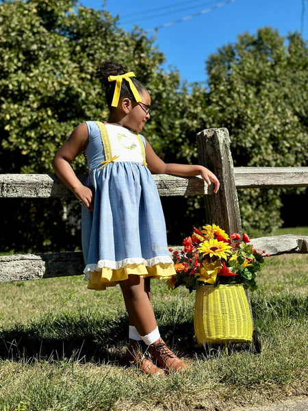 Vintage Sunflower Dress
