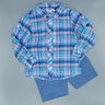 A Little Sparkle Plaid Collared Button-up Adjustable Sleeve Boys Shirt - Evie's Closet Clothing