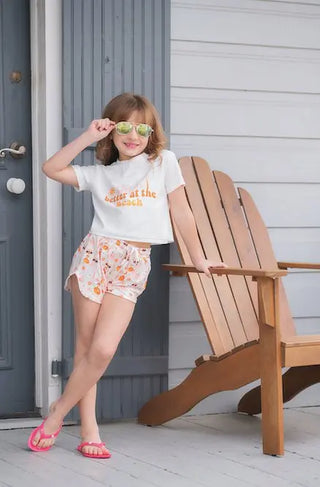 Beach Vibes Printed Casual Set - Evie's Closet Clothing