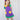 ECC Vault Mardi Gras Mambo Purple, Green, and Gold Knit Shift Dress - Evie's Closet Clothing