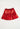 Glam Girl Red Metallic Skort - Evie's Closet Clothing