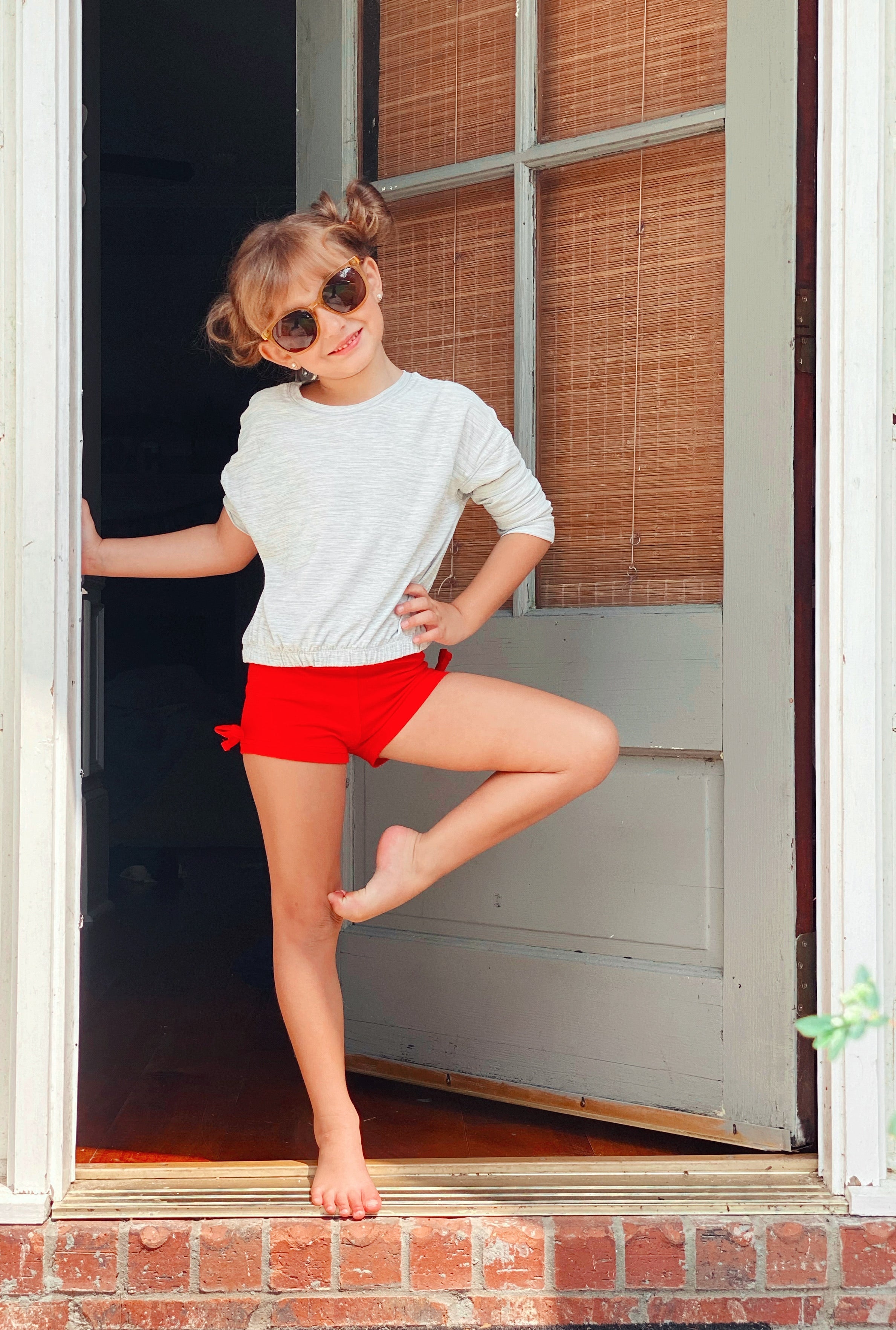 Evie’s Backyard Tumblers - Red - Evie's Closet Clothing