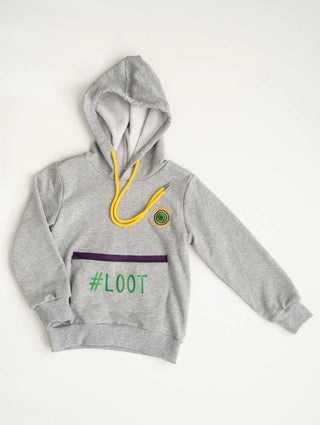 Mardi Gras #Loot Gray Jogger Set - Evie's Closet Clothing