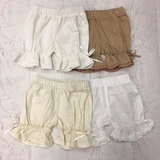 Never Basic Neutral Colored Lace Accent Bloomers - Evie's Closet Clothing