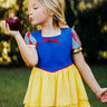 PREORDER Fairest Blue and Yellow Accented Tunic Top and Shortie Dreamer - Evie's Closet Clothing