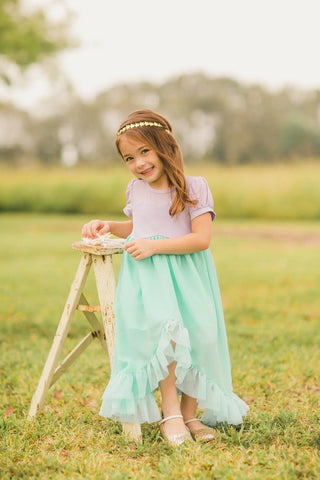 PREORDER Treasures Untold Lavender and Teal Dreamer Maxi - Evie's Closet Clothing