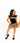 Sassy Sequins Sparkly Black & Gold Skort - Evie's Closet Clothing