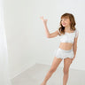 Snow Queen Silver and White Two Piece Dance Set - Evie's Closet Clothing