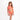 Sporty Zip Bright Coral Two Piece Dance/Swim Set - Evie's Closet Clothing