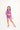 Stay Electric Purple Ribbed Two Piece Dance/Swim Set - Evie's Closet Clothing