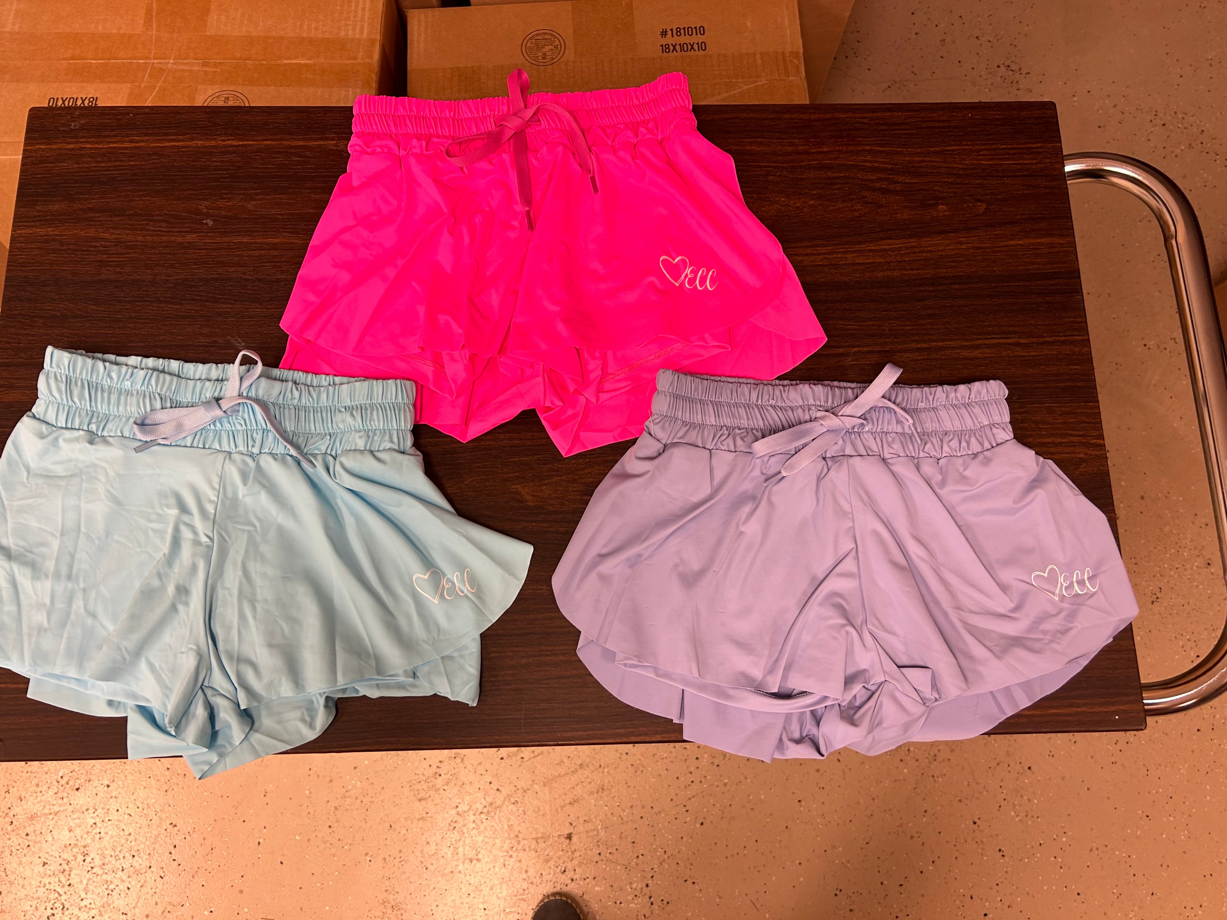 Fly Away Shorts - Purple - Evie's Closet Clothing